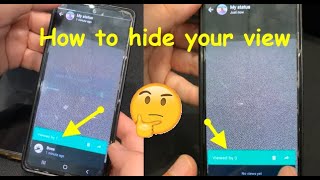 How to hide your view on others WhatsApp Status How to view Whatsapp Status without notifying them [upl. by Dlanger644]