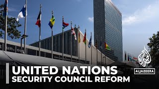 UN Security Council reform Members call for changes to veto powers [upl. by Isac417]