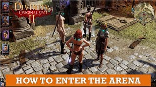 Divinity Original Sin 2 How to enter the arena [upl. by Burt953]