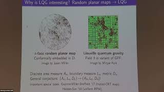 The Liouville conformal field theory quantum zipper  Morris Ang [upl. by Cirda459]