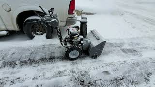 Briggs amp Stratton S1024 MDS Snowblower Review  Model 1697157 [upl. by Casie]