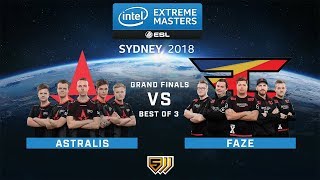 Astralis vs FaZe  Map 1  Grand Finals  IEM Sydney 2018 [upl. by Camila]