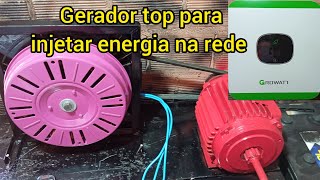 Novo Gerador para injetar energia na rede [upl. by Ydniahs215]