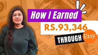 Step by Step Guide to 1 LakhMonth as a Beginner On ETSY  Earn From Home Skills [upl. by Rehportsirhc]