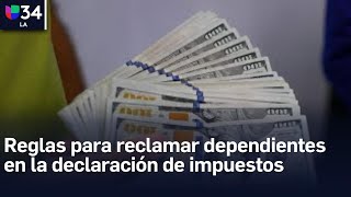 ¿Cómo declarar impuestos si tienes hijos dependientes que viven fuera de EEUU Te explicamos [upl. by Shue358]