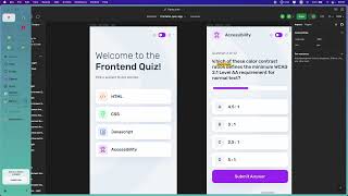 Projeto Quiz App  HTML CSS e Javascript [upl. by Siraf]