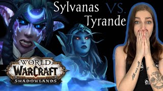 Reacting to Sylvanas VS Tyrande [upl. by Nevek]