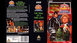 Original VHS Opening and Closing to Doctor Who The Trial of a Time Lord Part Two UK VHS Tape [upl. by Crow]