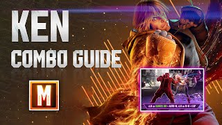 KEN Combo Guide Modern Controls – Street Fighter 6 [upl. by Mahalia]