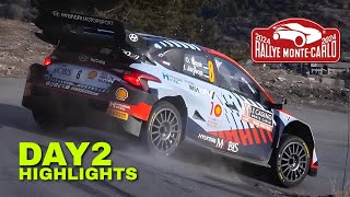 FRIDAY HIGHLIGHTS  WRC RALLY MONTE CARLO 2024  Flat out [upl. by Viguerie]