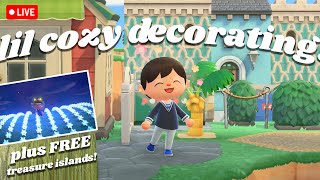 5 FREE treasure islands amp more coastal building in animal crossing new horizons [upl. by Parsifal]