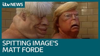 Spitting Images Matt Forde on playing Boris Johnson and Donald Trump  ITV News [upl. by Paehpos]