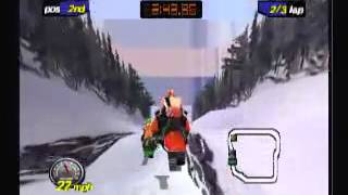 Polaris SnoCross Nintendo 64 [upl. by Nahtanoj]