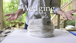 Clay Wedging Tutorial [upl. by Fiel237]