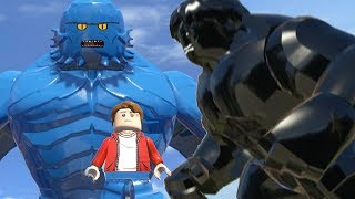 Black HulkABomb Transformation and Fight  LEGO Marvel Super Heroes Games [upl. by Imoyn]