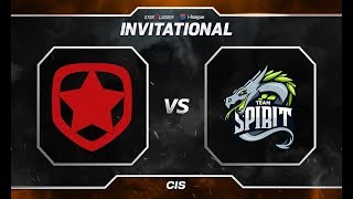 Gambit vs Spirit Game 1  SLi Invitational 5 CIS Qualifier Quarterfinals  dragondrop eskillz [upl. by Jeffries]