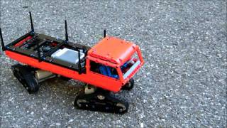 Lego Technic  AllTerrain Wood Transport Vehicle [upl. by Sloan671]