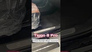 Tiggo 8 Pro EPedal Özelliğini İnceleyelim✨👆🏻 chery cherytürkiye tiggo8pro keşfet fypシ [upl. by Swee]