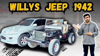 Willys Jeep 1942 Model Review  Wrangler Jeep  Features  Car Cop [upl. by Beichner]