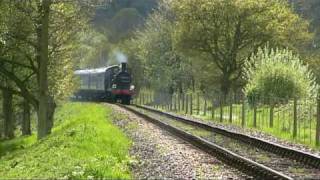 Bluebell Railway  No 592 at New Coombe Crossing [upl. by Onaivatco]