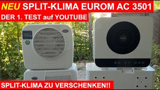 WELTPREMIERE AC3501 Wifi SplitKlima Erster Test [upl. by Leirbag412]