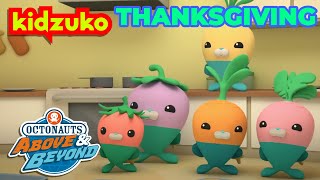 Octonauts Above amp Beyond  🥕 A Very Vegimal Thanksgiving 🎉  Compilation  Kidzuko​ [upl. by Shanley416]