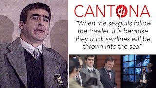 Eric Cantona When the seagulls follow the trawler [upl. by Kasevich]