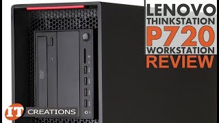 Lenovo ThinkStation P720 Workstation REVIEW  IT Creations [upl. by Atteniuq]