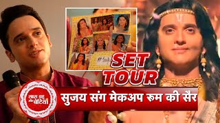 Exclusive Special Makeup Room Tour Of Shrimad Ramayan Fame Sujay Reu  SBB [upl. by Ardekan]