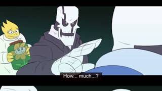 Sans Injects Determination Undertale Comic Dub [upl. by Anemij348]