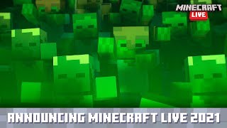 Minecraft Live 2021 Announcement Trailer [upl. by Derina]