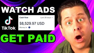 Get Paid To Watch TikTok Ads 👀 1148 Per Ad  Legit [upl. by Adnilec]