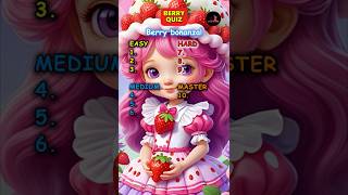 Can you guess all these🍓 Berries quiz trivia [upl. by Suoinuj]