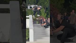 Filipe Mota with a perfect Backside Heelflip Backside Tailslide 🎥 Willy Santos SLS UCI Hubba [upl. by Tarrant]