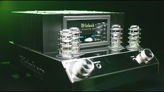 McIntosh MA252 hybrid tubesolidstate amplifier  Crutchfield [upl. by Clemmie]