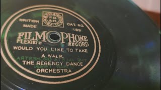 Siboney  The Valeta Orchestra Dick Cherwin Cuban Tango  1931 Filmophone Flexible 78rpm No189 [upl. by Amarillis]