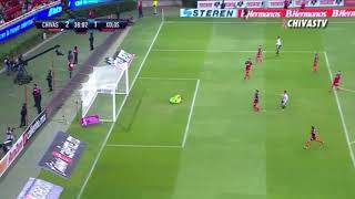 Chivas vs Tijuana 21 Gol Jose Juan Macias 2017 [upl. by Ealasaid283]