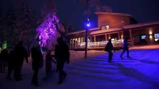 Arctice Winter World in Rovaniemi in Finland  Santa Claus Village [upl. by Schuster124]