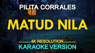 Matud Nila Karaoke  Pilita Corrales [upl. by Billen211]