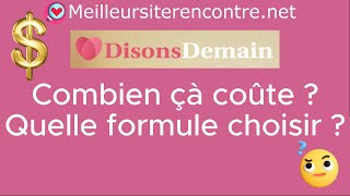 Tarifs Disons Demain  quels sont les prix et quelle formule choisir [upl. by Liberati575]