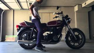 1977 Yamaha XS750E  Cold Start [upl. by Carbone]