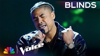 Torion Sellers Put His Own Spin on quotThere Goes My Babyquot  The Voice Blind Auditions  NBC [upl. by Menon]