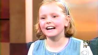 Hatty Jones interview 1998 Madeline star Age 10 [upl. by Reiss]