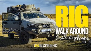 Ford Ranger  AN OVERLANDING RIG WALK AROUND  Consider This [upl. by Pergrim]