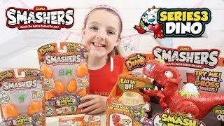 DINO SMASHERS SERIES 3 UNBOXING [upl. by Jess]