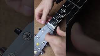 How to attach an acoustic guitar strap only one peg no problem [upl. by Soinski853]