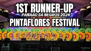 1st Runnerup PINTAFLORES FESTIVAL OF SAN CARLOS CITY  Panaad sa Negros Festival 2024 [upl. by Lanor]