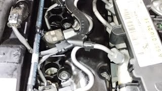 Mercedes OM651 rocker cover gasket replacement [upl. by Annaillil]