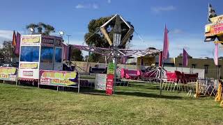 Sizzler Ride Woodgrove Family Carnival 2023 [upl. by Aerdnua904]