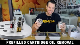 Best way to remove oil from prefilled cartridge How to recover oil from vape cartridges [upl. by Ramoh378]